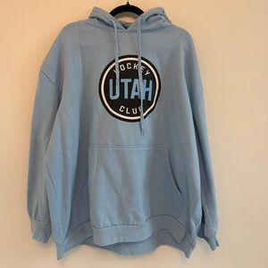Light Blue Utah Hockey Club Hoodie